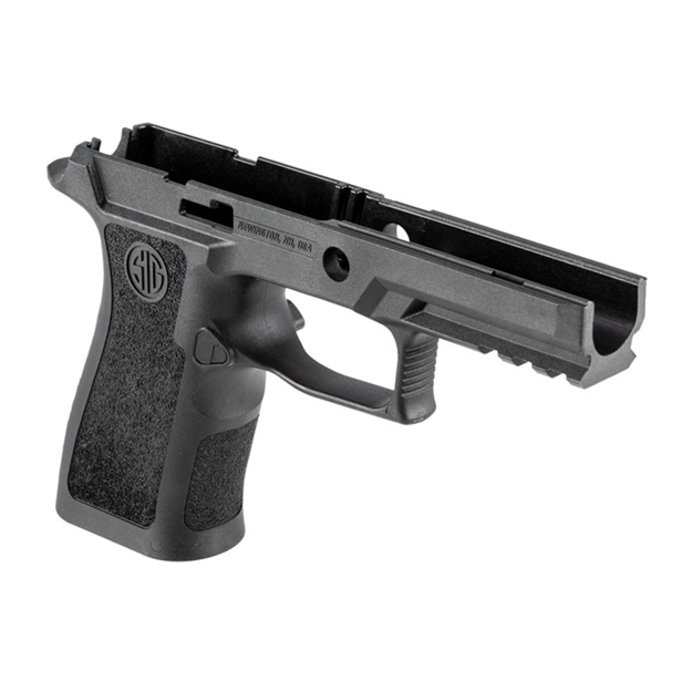 Picture of Sig Sauer Gripmodxca943lgblk P320 Grip Module X-Series Carry (Large Size Module), 9Mm Luger/40 S&W/357 Sig, Black Polymer, Fits Sig P320 (3.90" & 4.70") N/A