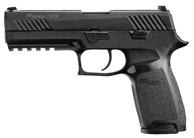 Picture of Sig Sauer P320f, Semi-Auto Pistol, 9Mm, Nitron, Contrast, Dao, Med Grip,  (2) 10+1 Rnd Mags 320F-9-B-10