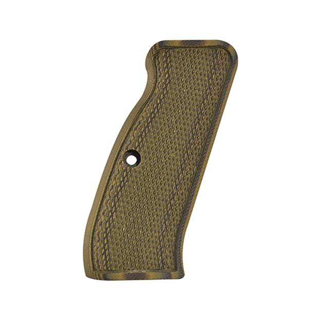 Picture of Pachmayr Dominator G10 Grips Cz75 Green/Black Checkered