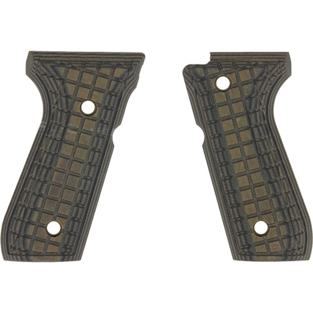 Picture of Pachmayr Dominator G10 Grips Beretta 92Fs Grn/Blk Grap