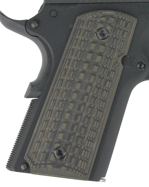 Picture of Pachmayr Dominator G10 Grips Cz75 Compact Grn/Blk Grappler