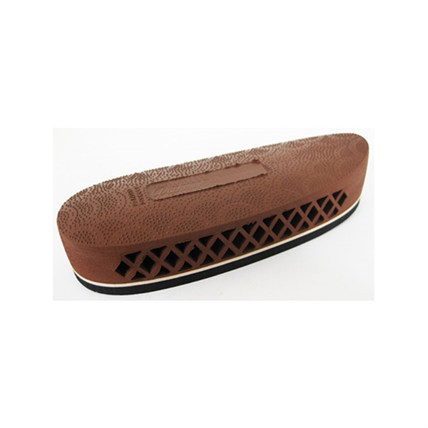 Picture of  Pachmayr 00007 F325 Deluxe  Brown W/White Line Medium Rubber For Rifle/Shotgun 034337000075