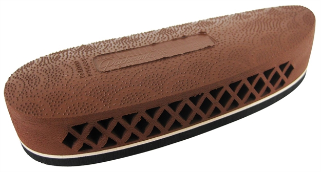 Picture of  Pachmayr 00007 F325 Deluxe  Brown W/White Line Medium Rubber For Rifle/Shotgun 034337000075