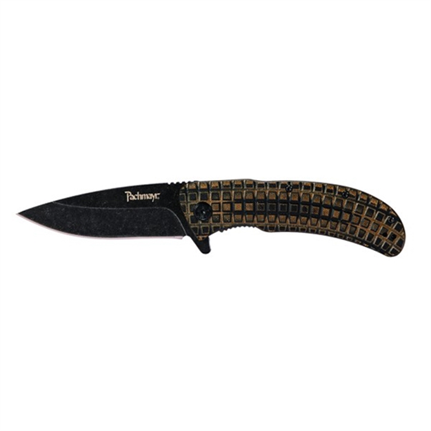 Picture of Pachmayr Grappler Folder 3.4 IN BW Blade Brown G-10 Handle