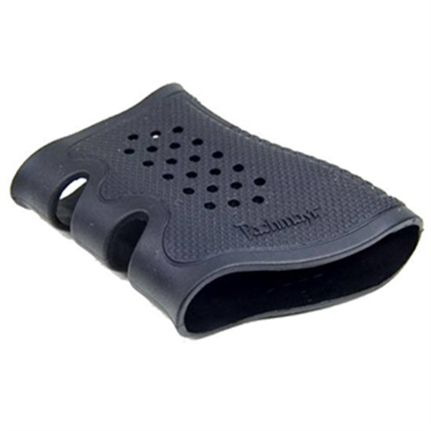 Picture of  Pachmayr 05164 Tactical Grip Glove  Soft With Finger Grooves Black Rubber For Glock 17,20,21,22,31,34,35,37