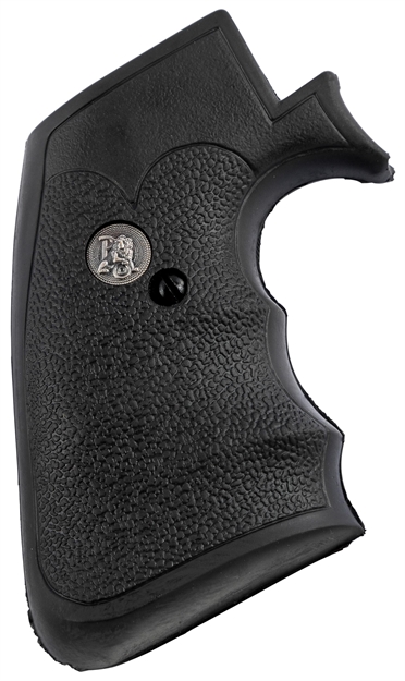 Picture of  Pachmayr 05134 Decelerator Grip Checkered Black Rubber With Finger Grooves For Ruger Super Blackhawk