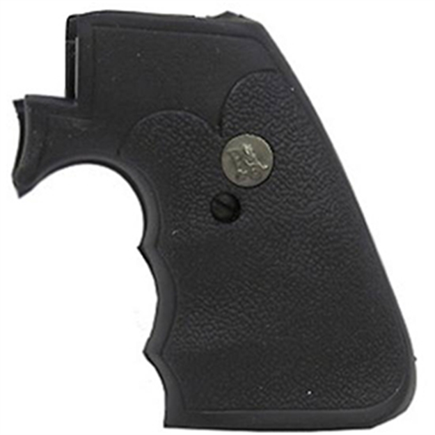 Picture of  Pachmayr 05134 Decelerator Grip Checkered Black Rubber With Finger Grooves For Ruger Super Blackhawk