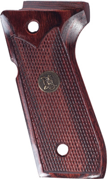 Picture of Pachmayr Laminated Wood Grips Beretta 92Fs Rosewood Check 63200 034337632009