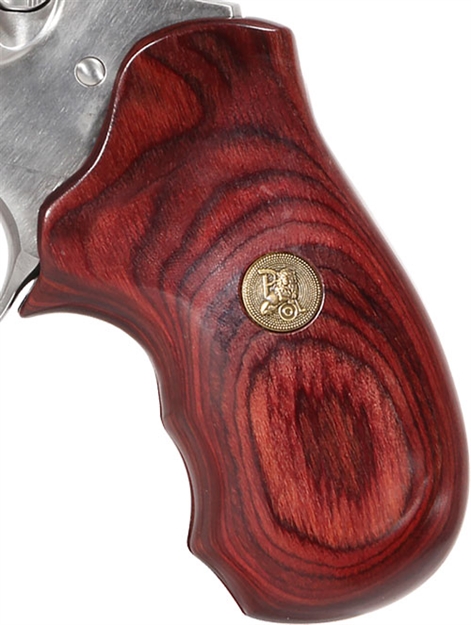 Picture of Pachmayr Laminated Wood Grips Ruger Sp101 Rosewood Smooth 63070 034337630708