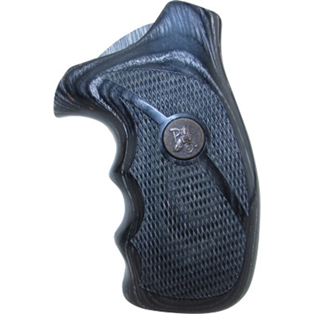 Picture of Pachmayr Laminated Wood Grips S&W N-Frame Rnd.Butt Blk/Gray