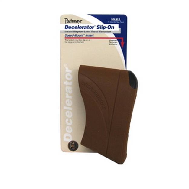 Picture of  Pachmayr 04418 Decelerator Magnum Brown Slip ON Small Rubber For Shotgun