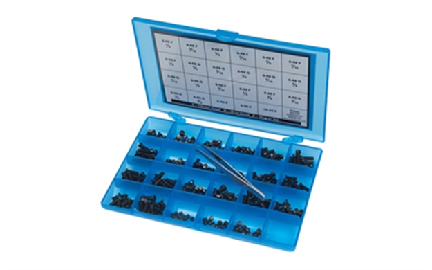 Picture of  Pachmayr 03054 Master Gunsmith Screw Kit Blue Universal 277 Pieces 034337030546