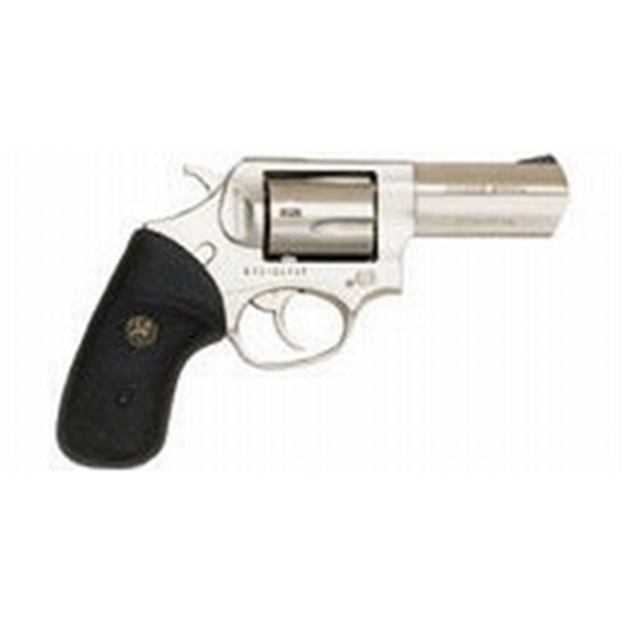 Picture of  Pachmayr 03252 Compact Grip Checkered Black Rubber With Finger Grooves For S&W J Frame With Round Butt 034337032526