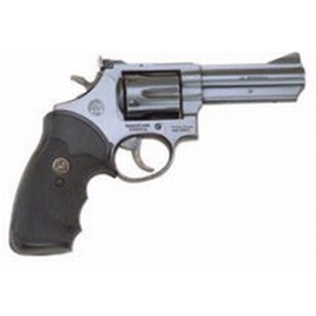 Picture of  Pachmayr 03250 Gripper Grip Checkered Black Rubber With Finger Grooves For S&W J Frame With Square Butt