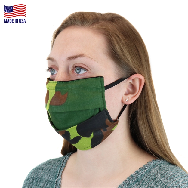 Picture of Pahaque Personal Protective Facemask Camo Black-Lycra FM008