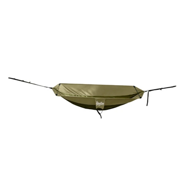 Picture of Pahaque Single Hammock Olive Khaki With Spreader Bar