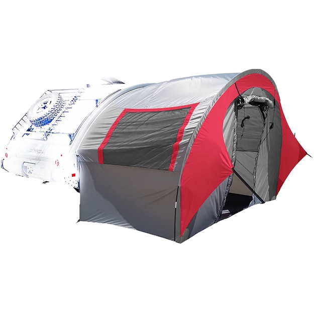 Picture of Pahaque Tab Trailer Side Tent Silver Red