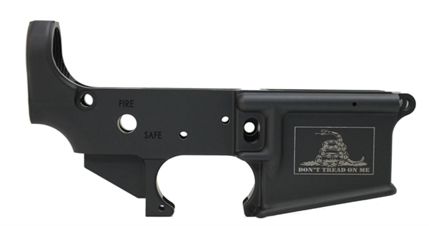 Picture of Palmetto State Armory Psa AR Stripped Lower 5.56 Gadsden Flag