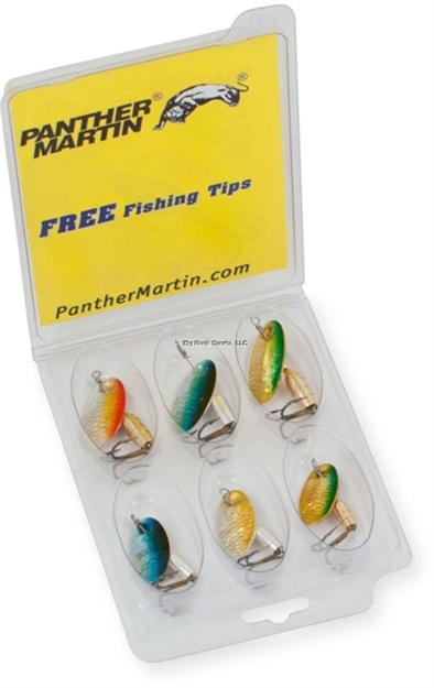 Picture of Panther Martin 6 Pack Holographic Deluxe Spinner Kit