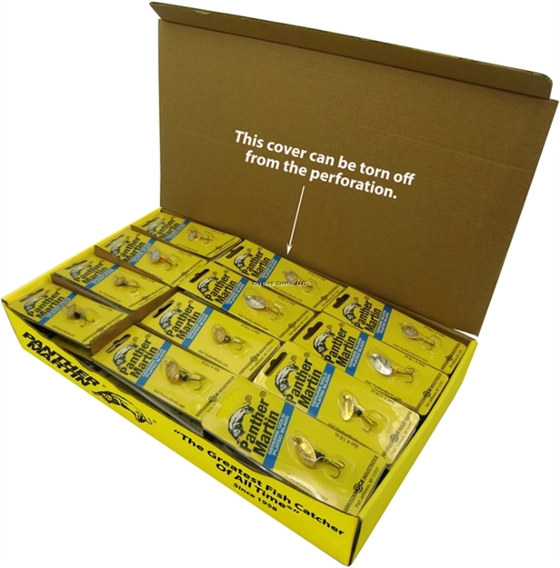 Picture of Panther Martin Box Spinner Kit,  12 EA 2Pmrg, 2Pmrs, 4Pmrg, 4Pmrs