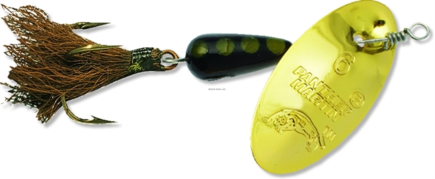 Picture of Panther Martin Classic Patterns In-Line Spinner, #2, 1/16 Oz, Gold