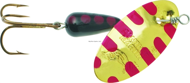 Picture of Panther Martin Classic Patterns In-Line Spinner, #4, 1/8 Oz, Salamander Gold