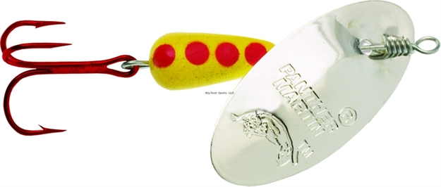 Picture of Panther Martin Classic Red Hook In-Line Spinner, #1, 1/32 Oz, Silver