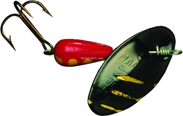 Picture of Panther Martin Classic Regular In-Line Spinner, #2, 1/16 Oz, Black Zebra