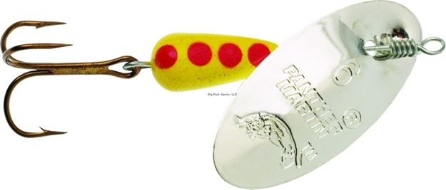 Picture of Panther Martin Classic Regular In-Line Spinner, #6, 1/4 Oz, Silver