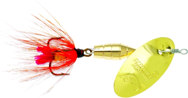 Picture of Panther Martin Deluxe Fly In-Line Spinner, #1, 1/32 Oz, Gold & Yellow