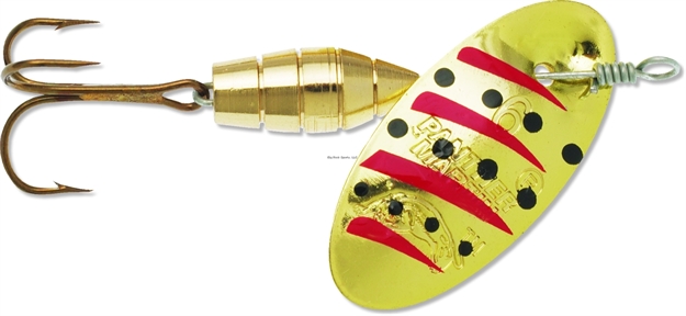 Picture of Panther Martin Deluxe Regular In-Line Spinner, #9, 3/8 Oz, Gold/Black/Red