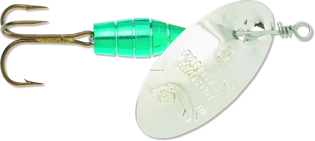 Picture of Panther Martin Deluxe Regular In-Line Spinner, #9, 3/8 Oz, Metallic Light Blue & Silver