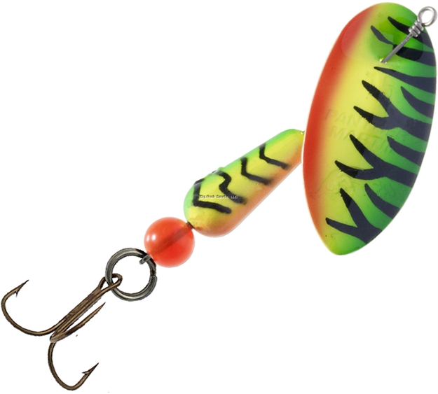Picture of Panther Martin Fishseeuv In-Line Spinner, #18, 3/4 Oz, Firetiger