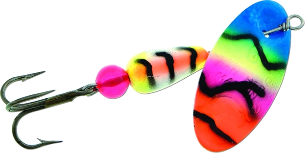 Picture of Panther Martin Fishseeuv In-Line Spinner, #2, 1/16 Oz, Blue/Pink/Orange