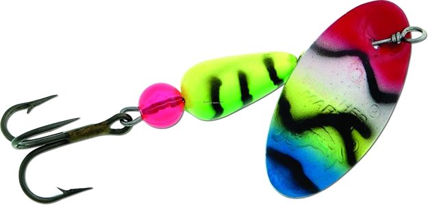 Picture of Panther Martin Fishseeuv In-Line Spinner, #2, 1/16 Oz, Red/White/Blue