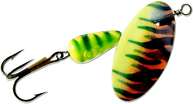 Picture of Panther Martin Fishseeuv Vibrant Image In-Line Spinner, #2, 1/16 Oz, Firetiger
