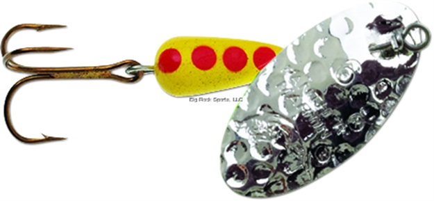 Picture of Panther Martin Hammered Scented In-Line Spinner, #2, 1/16 Oz, Silver