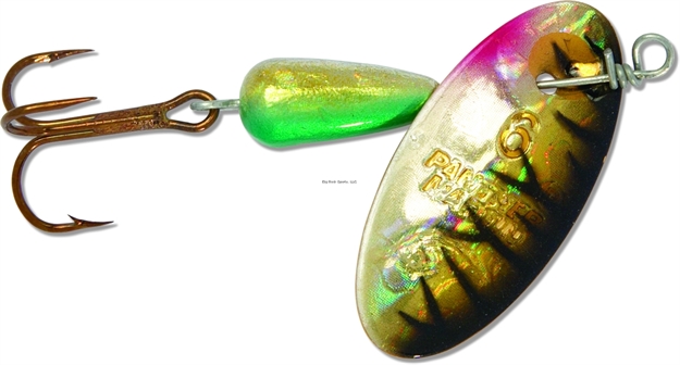 Picture of Panther Martin Holographic Regular In-Line Spinner, #1, 1/32 Oz, Tiger Black