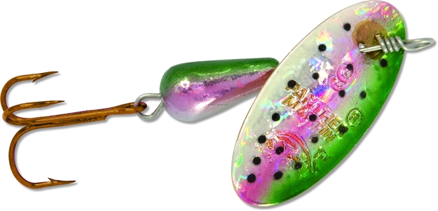 Picture of Panther Martin Holographic Regular In-Line Spinner, #4, 1/8 Oz, Rainbow Trout