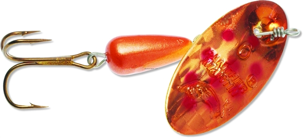 Picture of Panther Martin Holographic Regular In-Line Spinner, #6, 1/4 Oz, Copper Dots