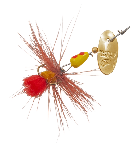 Picture of Panther Martin Mini Fly Size 0 Gold Brown