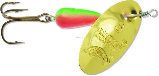Picture of Panther Martin Nature In-Line Spinner, #2, 1/16 Oz, Firetiger Gold