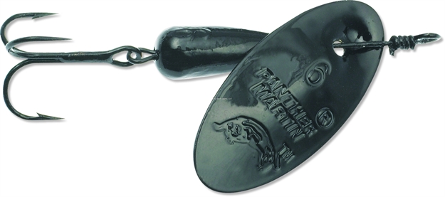 Picture of Panther Martin Nature In-Line Spinner, #6, 1/4 Oz, Black