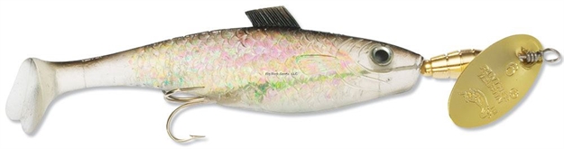 Picture of Panther Martin Vivif Style Spinner Minnow, Size 0, 1/8 Oz, 2", Super Silver /Gold