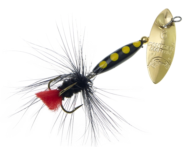 Picture of Panther Martin Willow Strike Regular Fly Size 15 Gold And Black