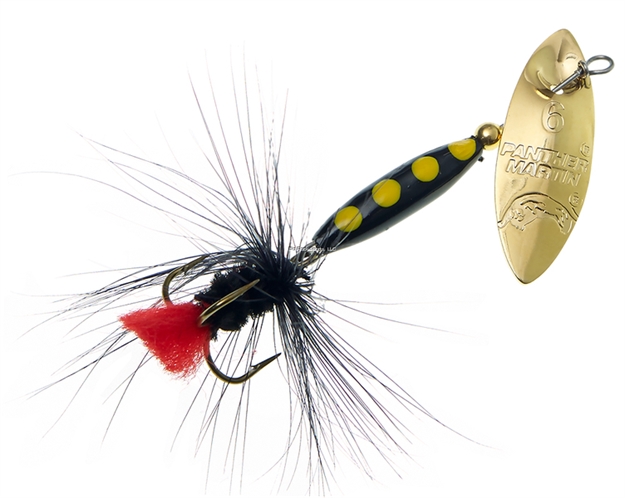 Picture of Panther Martin Willow Strike Regular Fly Size 2 Gold And Black