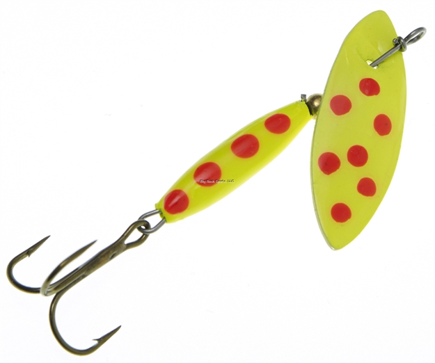 Picture of Panther Martin Willow Strike Spotted Size 2 Chartreuse