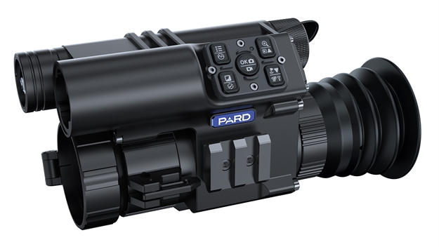 Picture of Pard Ft3435/F Ft34 Lrf Thermal Clip On/Handheld/Mountable Black 1X 35Mm Multiple Reticle 384X288, 50Hz Resolution Zoom Digital 2X Features Laser Rangefinder FT3LRF