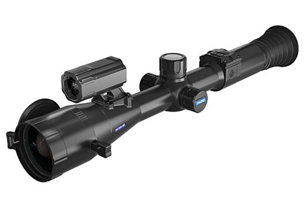 Picture of Pard Pa4-50/Lrf Pantera 480 Lrf Thermal Black 3.3X50mm Multi Reticle, Digital 2X/4X/6X/8X Zoom 640X480, 12 Microns, 50 HZ Resolution PA450LRF 850050408758