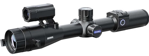 Picture of  Pard Ts3435lrf Ts34/35 Lrf Thermal Rifle Scope W/Laser Rangefinder, Black 3.7X35mm, Multi Reticle, 2X/4X/6X Zoom, 384X288 50Hz Resolution
